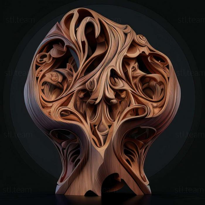 3D model Loboscelidia ora (STL)